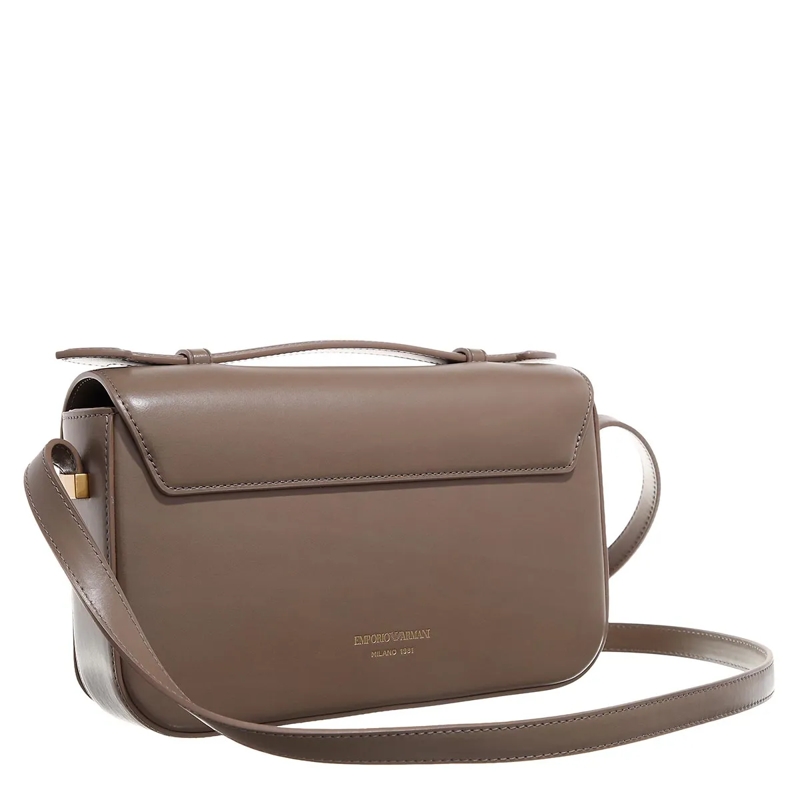 Emporio Armani Crossbody Bag Shopping S Simil Nappa Goffrata - Shopping S Quilt Taupe(Image 3)