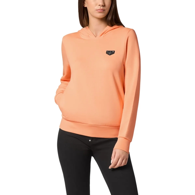 Philipp Plein Top Hoodie Iconic Plein lachs(Image 3)