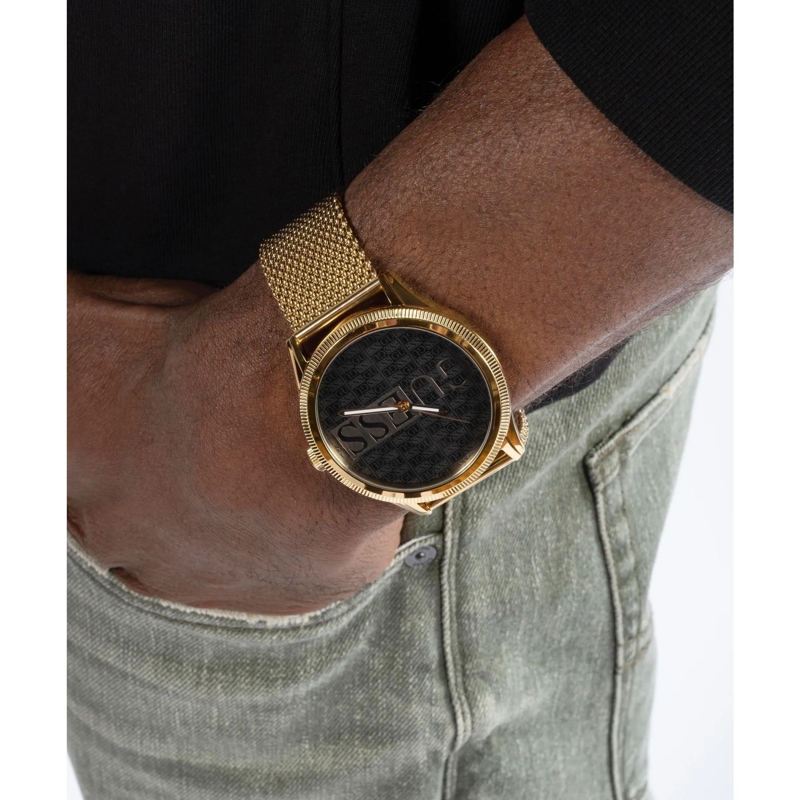 Guess Quarzuhr Analoge Uhr Gd Reputation gold(Image 4)