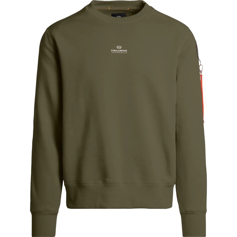 Parajumpers Sweatshirt Sweater khaki grün