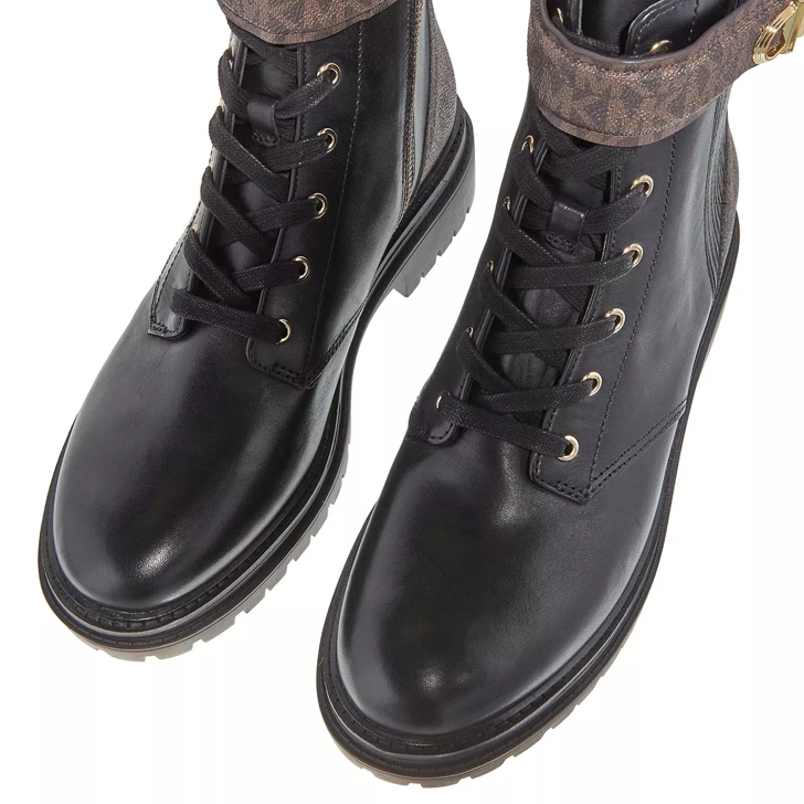 Michael kors booties brown discount