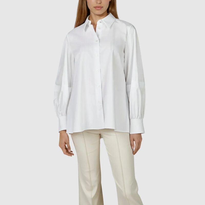 Marc Aurel Bluse Oversize Hemd weiss(Image 3)