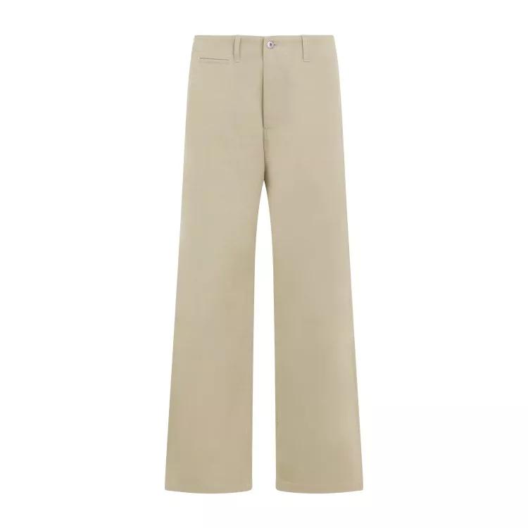 Burberry - Hunter Beige Cotton Trousers - Größe L -