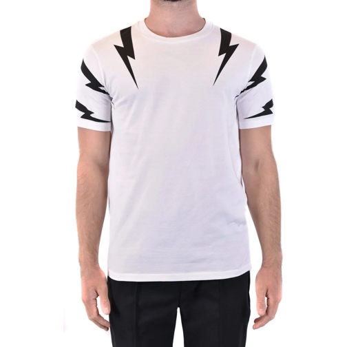 Neil Barrett T-Shirts T-shirt White weiß