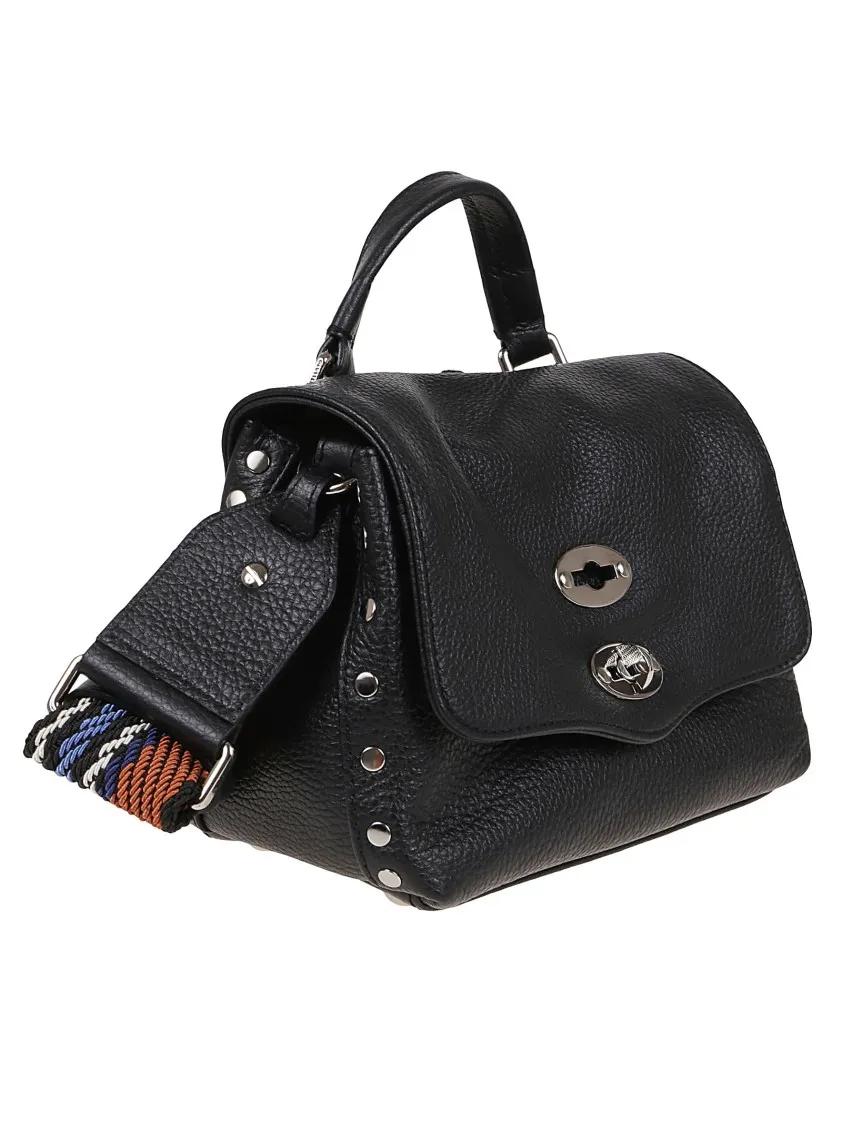 Zanellato Hobo bags Postina Daily Day Baby in zwart