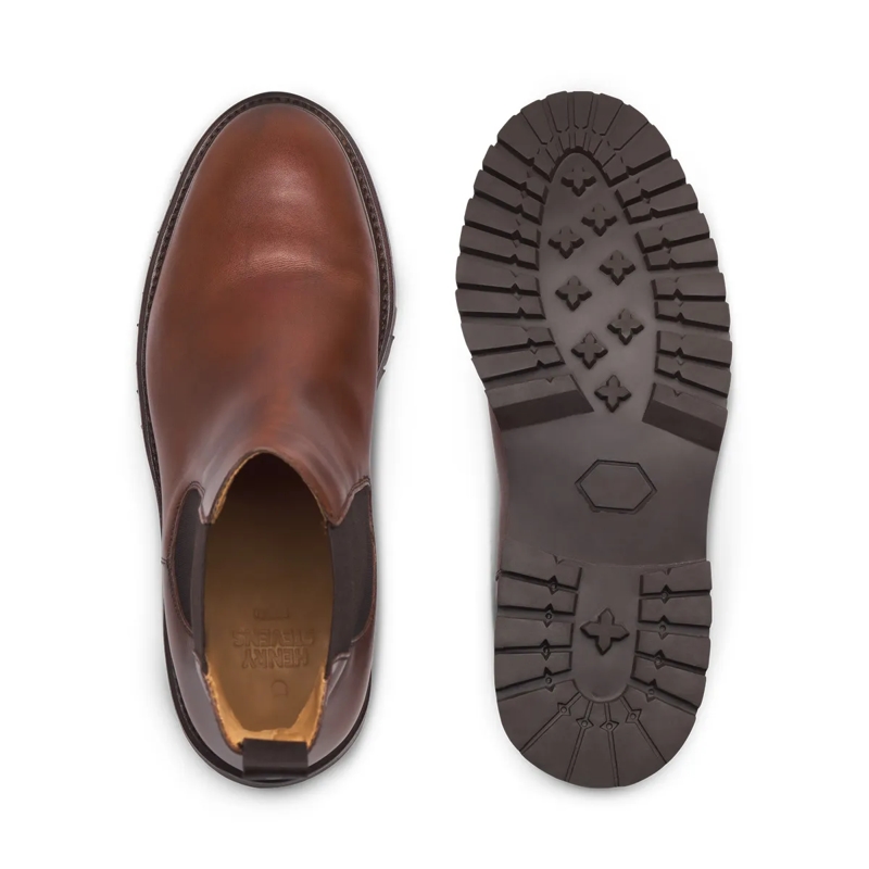 Henry Stevens Chelsea Boots Chelsea Boots Jones CB3 mittel-braun(Image 4)
