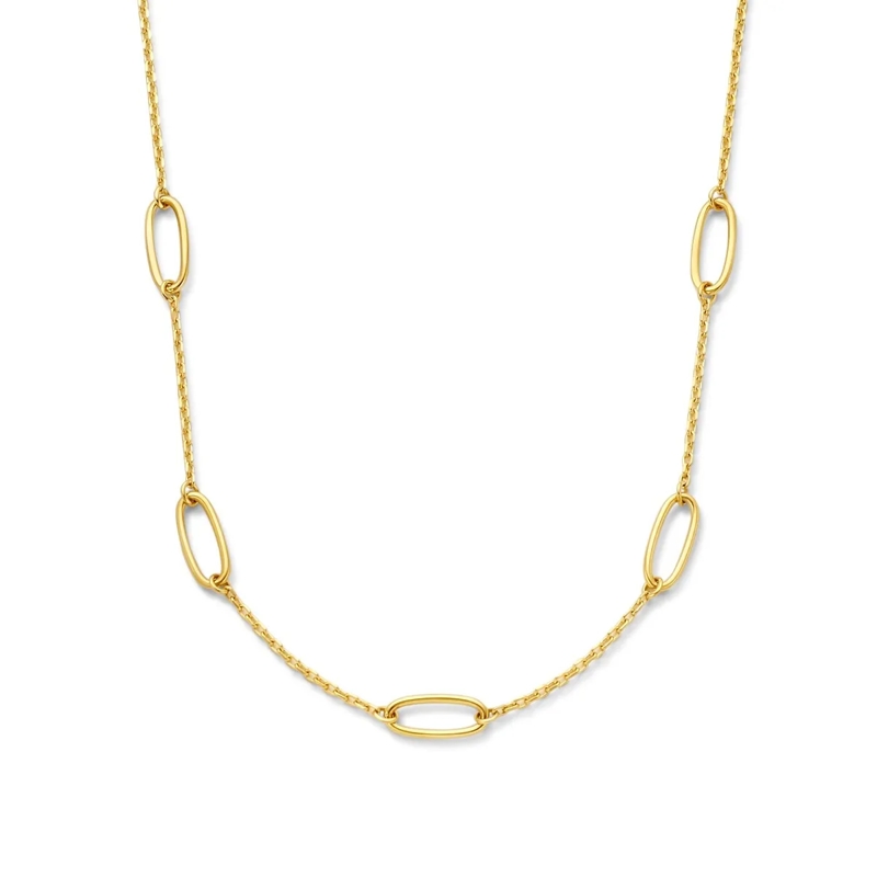 BELORO Medium Halsketting Della Spiga Eva Kette Gold