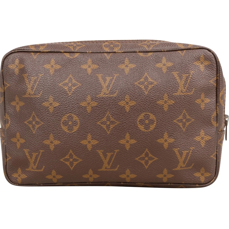 Louis Vuitton Tote Louis Vuitton Canvas Monogram Trousse Toilette 23  braun
