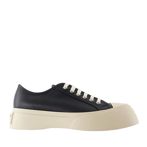 Marni Low-Top Sneaker Sneakers - Leather - Black Black