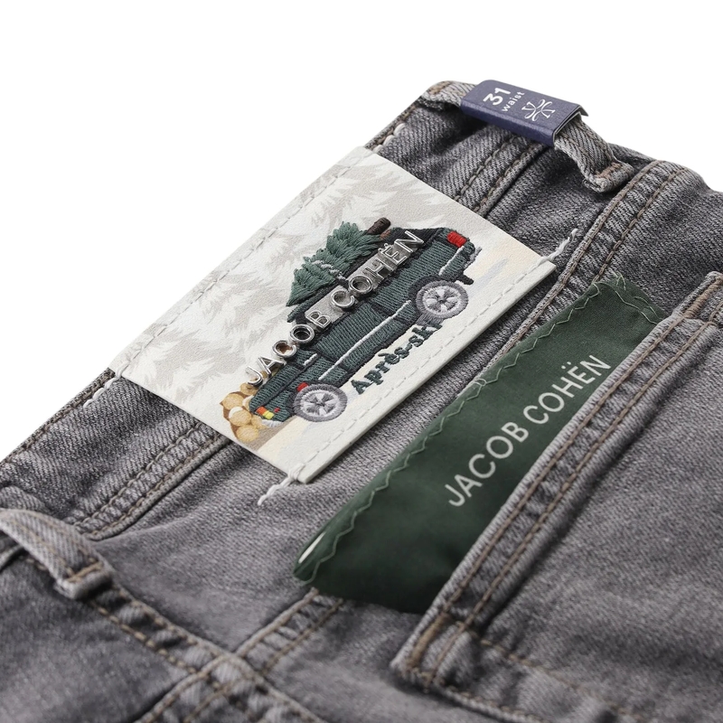 Jacob Cohen Jeans Slim-Fit Jeans Bard Aprés-Ski Capsule grau(Image 4)