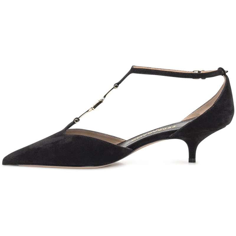 Salvatore Ferragamo Escarpins Decollete Ferragamo schwarz(Image 4)