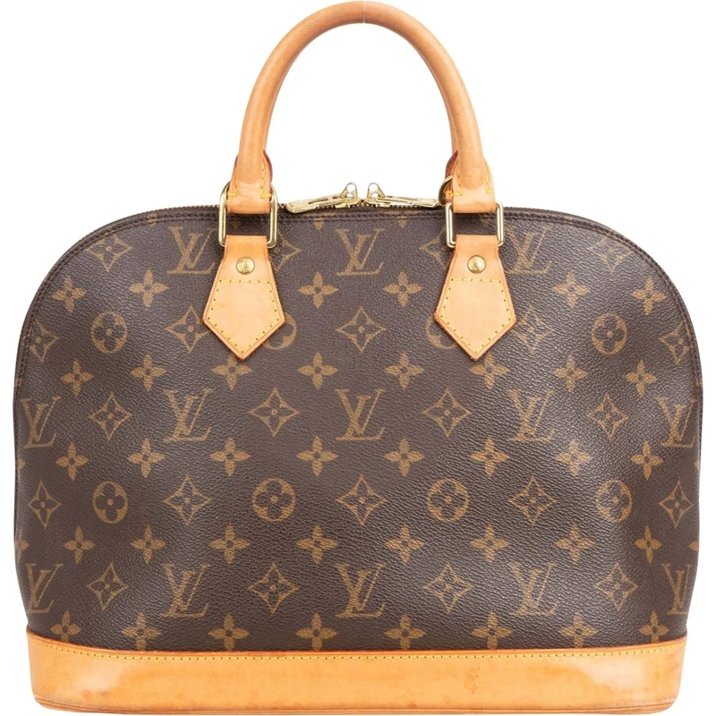 Louis Vuitton Tote Louis Vuitton Canvas Monogram Alma PM Handbag braun