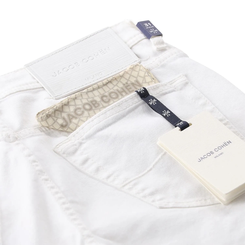 Jacob Cohen Jeans Jeans aus Baumwollmix weiß(Image 4)
