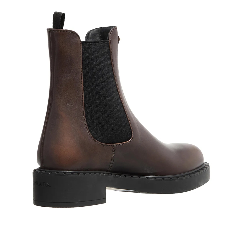 Prada Chelsea Boots Stiefelette Chocolate mehrfarbig(Image 5)