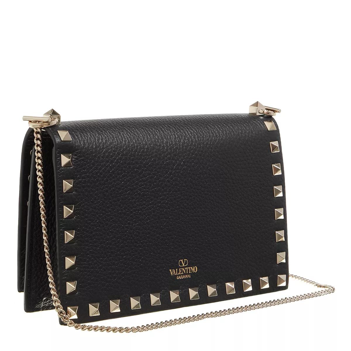 Valentino Garavani Crossbody bags Pouch Rockstud in zwart