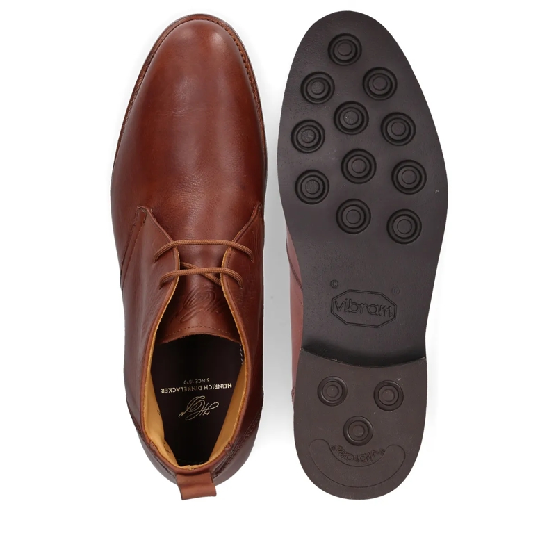 Heinrich Dinkelacker Schnürstiefel George Boots Genf Plain N mittel-braun(Image 4)