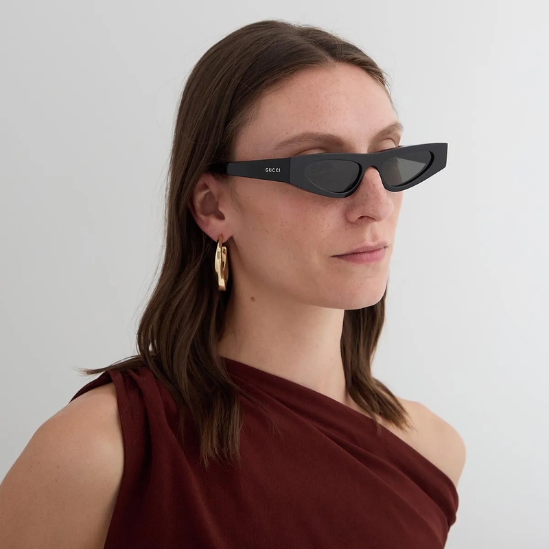 Gucci Sonnenbrille GG1779S-001 Black-Black-Grey(Image 2)