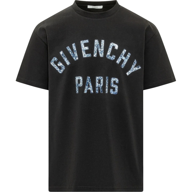 Givenchy T-shirt T-shirt Regular Fit con Logo schwarz