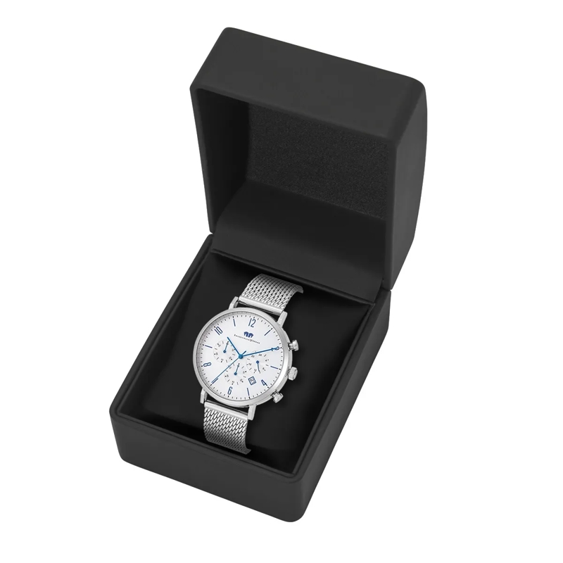 Rhodenwald & Söhne Automatikuhr Herren Armbanduhr Arakon Edelstahl silber(Image 7)