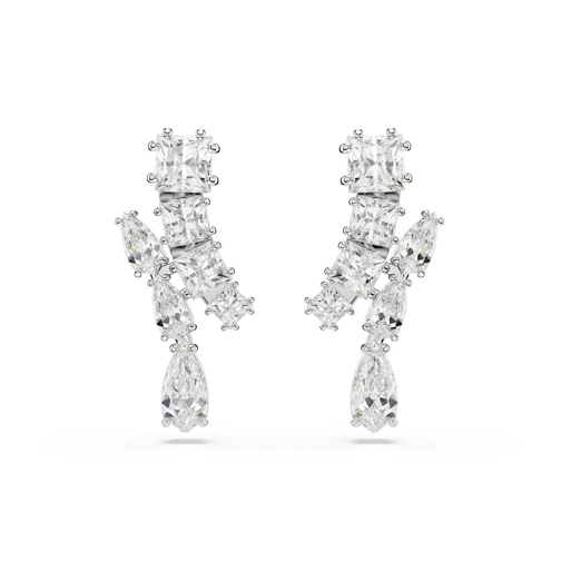 Swarovski Earcuffs Matrix Ohrringe Silber