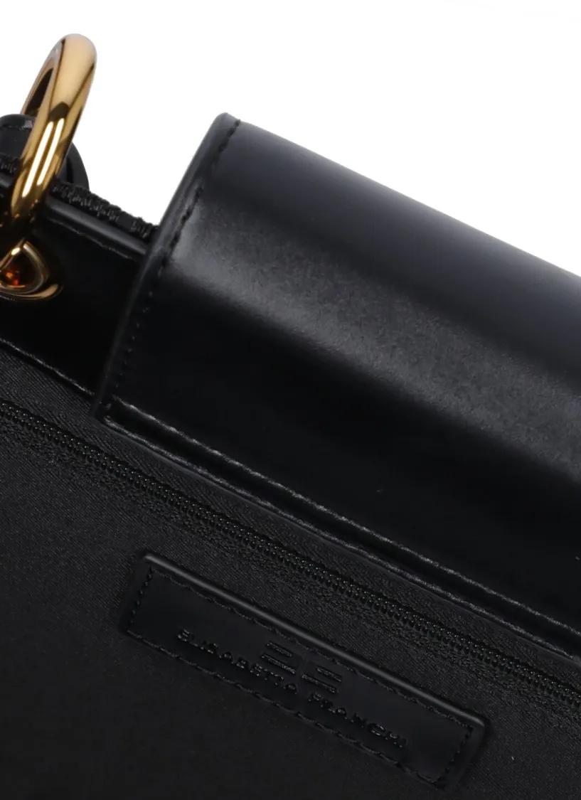 Elisabetta Franchi Crossbody bags Bag Black in zwart