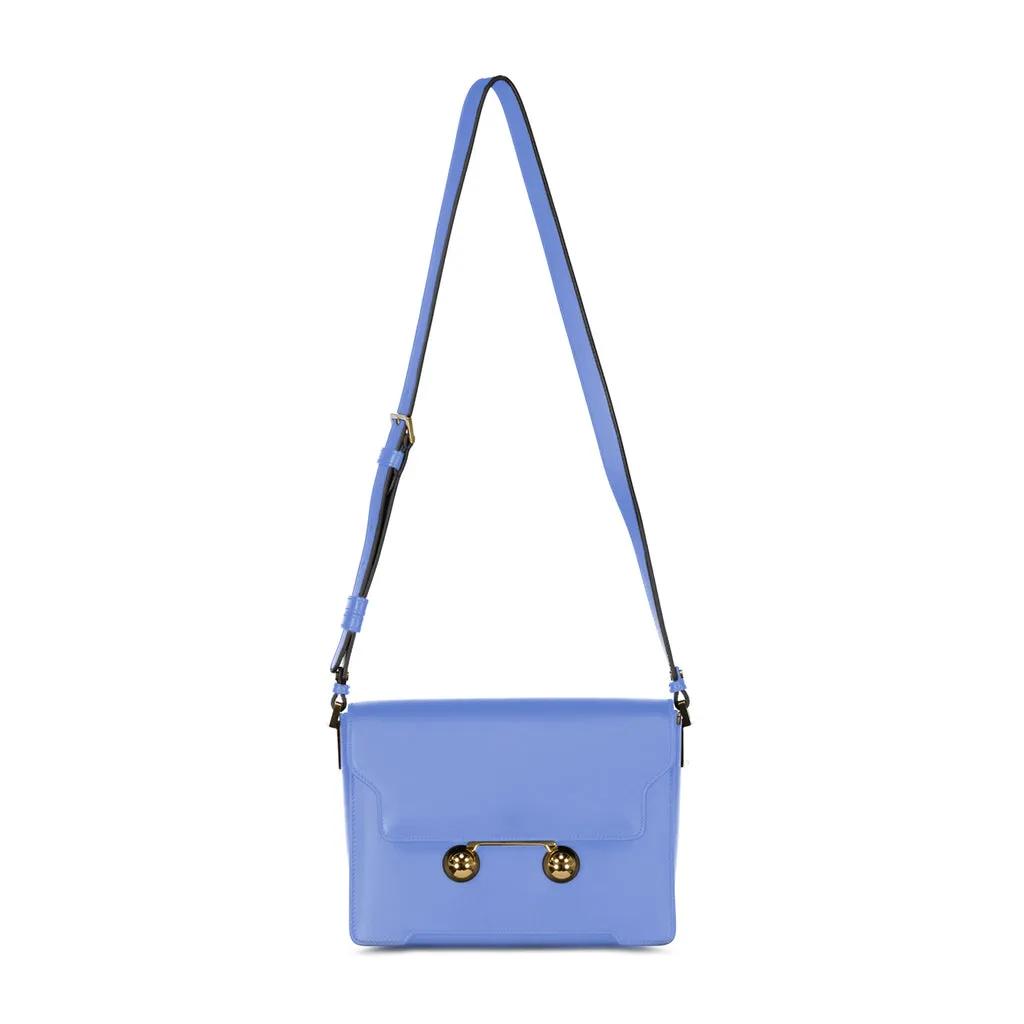 Marni Crossbody Bags - Handtasche mit goldenen Details - Gr. unisize - in Blau - für Damen