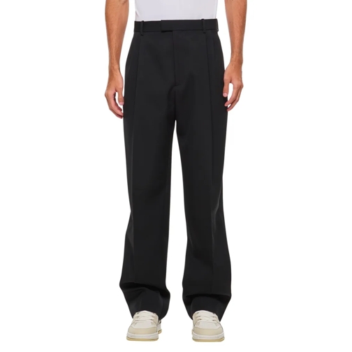 Bottega Veneta  Wool Twill Trousers Black