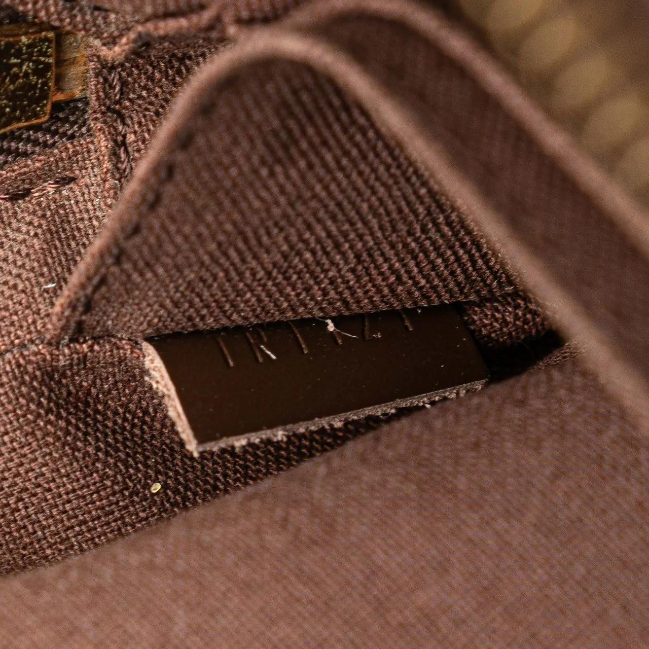 Thumbnail - Louis Vuitton Clutches - Damier Ebene Pochette Billets Macao - Gr. unisize - in Braun - für Damen