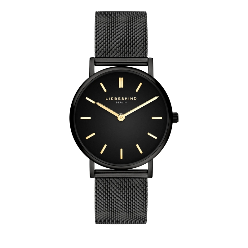 Liebeskind Berlin Quarzuhr Edelstahl Pure Elegance schwarz