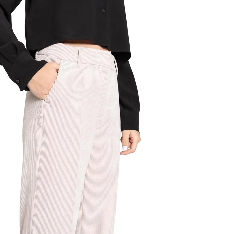 Cambio Pantalon Straight-Fit Hose Amelie aus Cord Beige(Image 5)