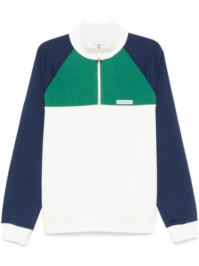 Thumbnail - Casablanca - Colourblock Sweatshirt - Größe M - bunt