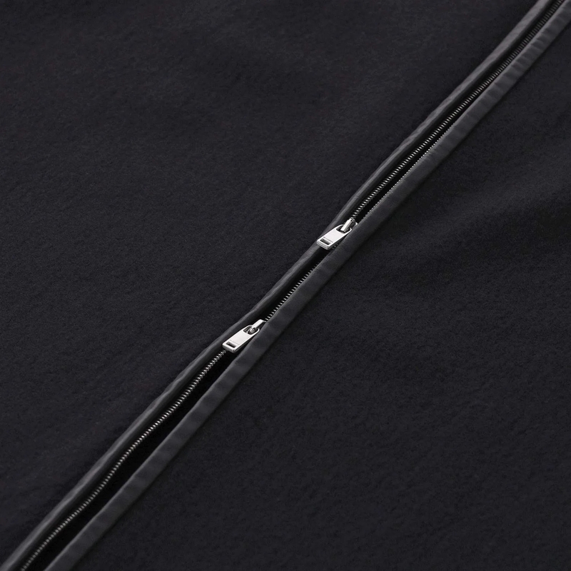 Jil Sander Minirock Midirock aus Wolle Schwarz(Image 3)