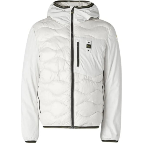 Blauer Daunenjacken Coats White weiß