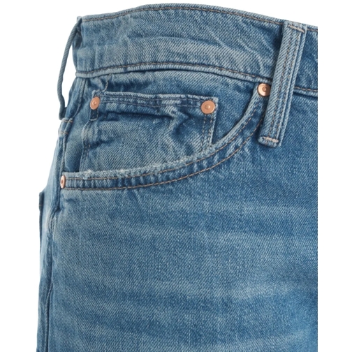 Mother Jeans à jambe droite Jeans 'The Dodger Sneak' blau (Image 4)