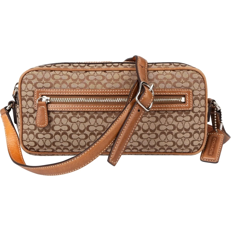 Coach Tote Coach Mini Monogram Crossbody Bag braun