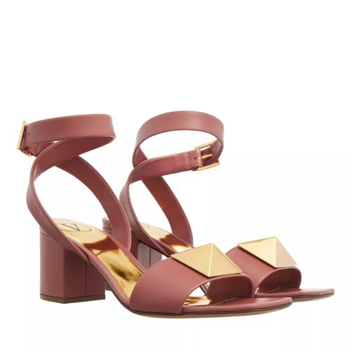 Valentino Garavani Sandals Leather Pink Strappy sandaal