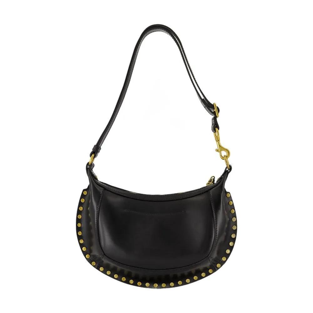 Isabel marant Hobo bags Oskan Moon Gb Purse Leather Black in zwart