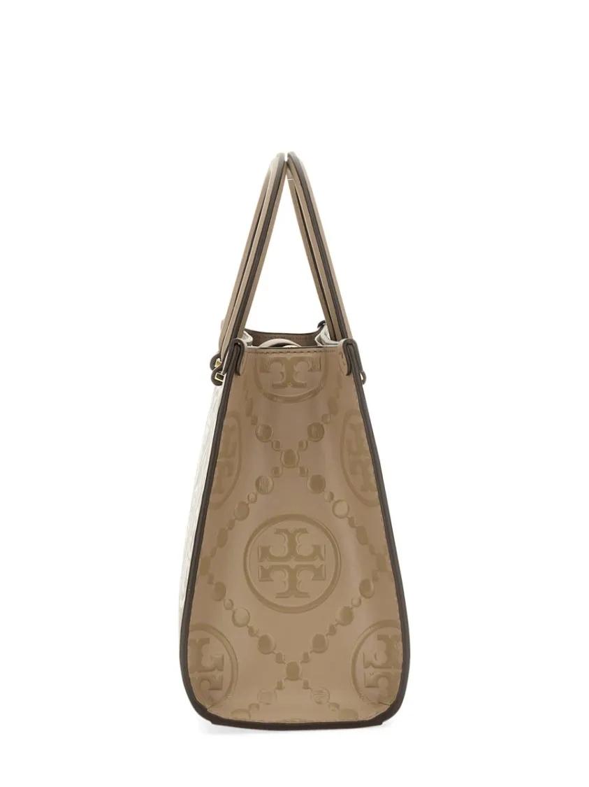 TORY BURCH Shoppers & Totes T Monogram Handbag in beige