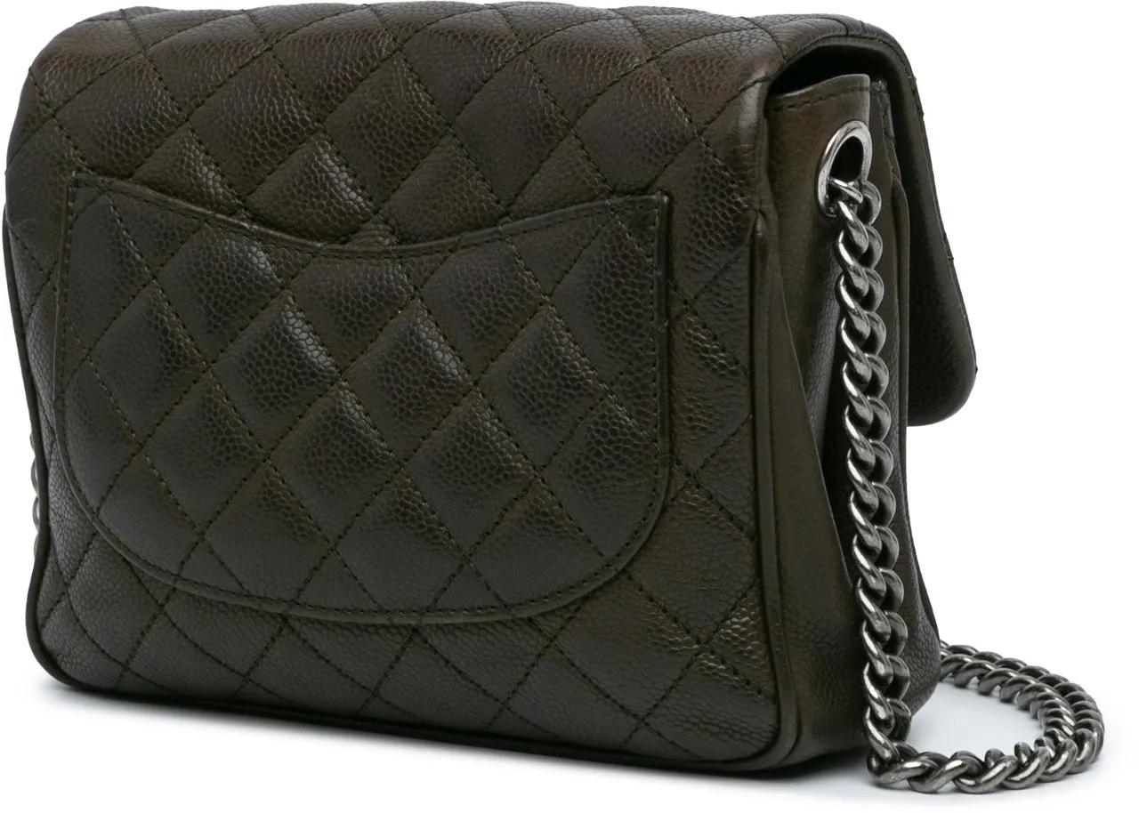 Thumbnail - Chanel Hobo Bags - 2016-2017 CC Quilted Caviar Crossbody - Gr. unisize - in Braun - für Damen