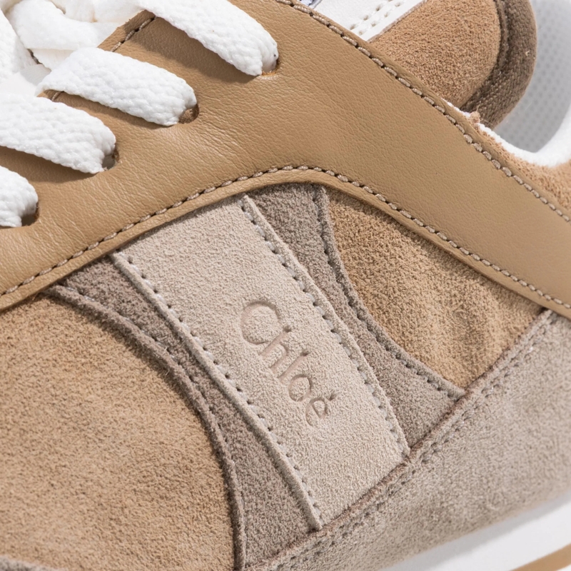 Chloé Low-Top-Sneaker Sneaker Kick Bleached Khaki(Image 5)