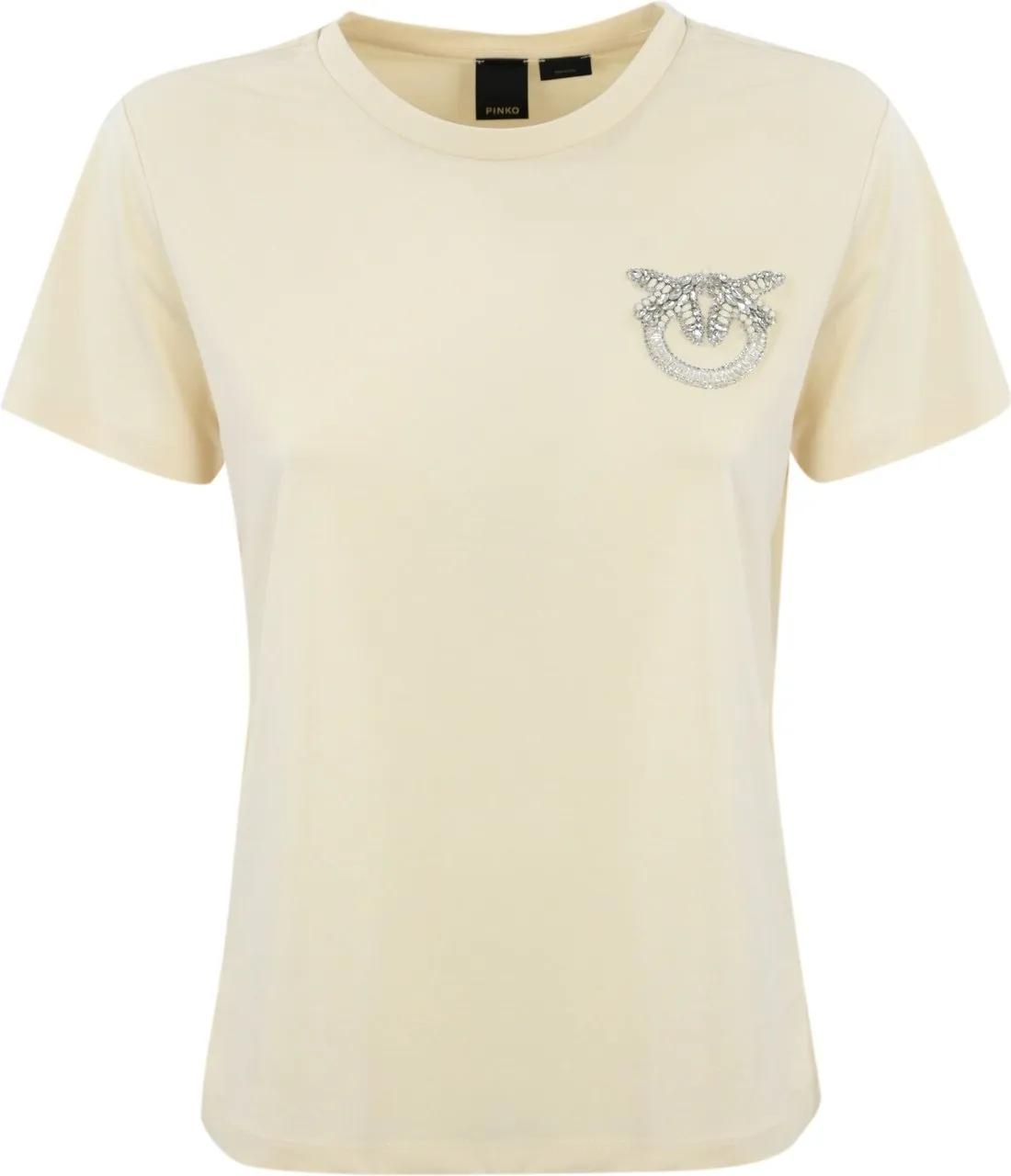 Thumbnail - Pinko - T-Shirts And Polos White - Größe XS - weiß