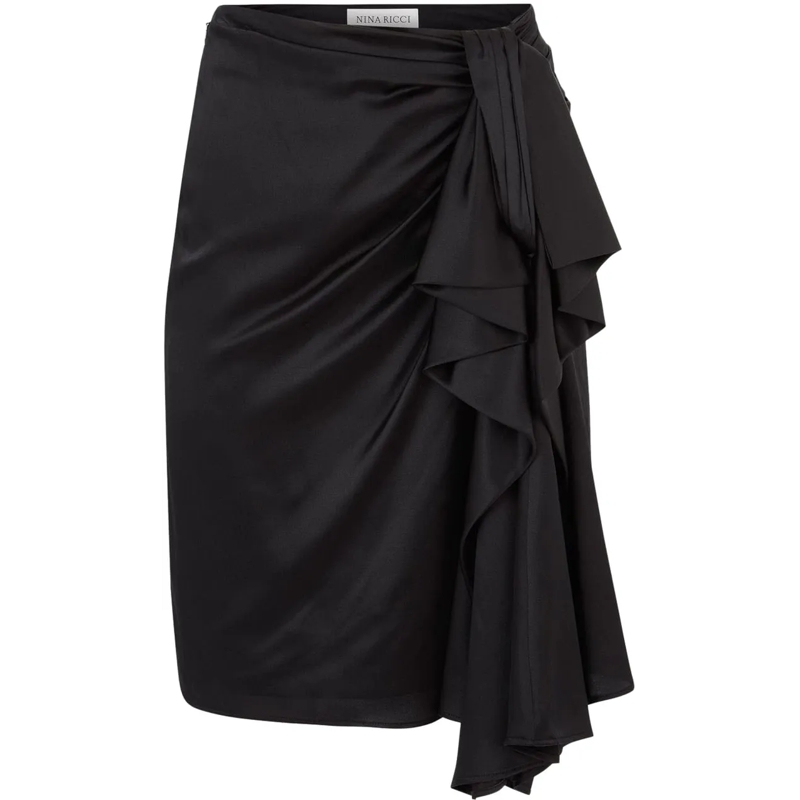 Nina Ricci Midirock Skirts Black schwarz