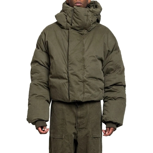 ENTIRE STUDIOS Daunenjacken MML HOODED PUFFER - COTTON HUNTER grün