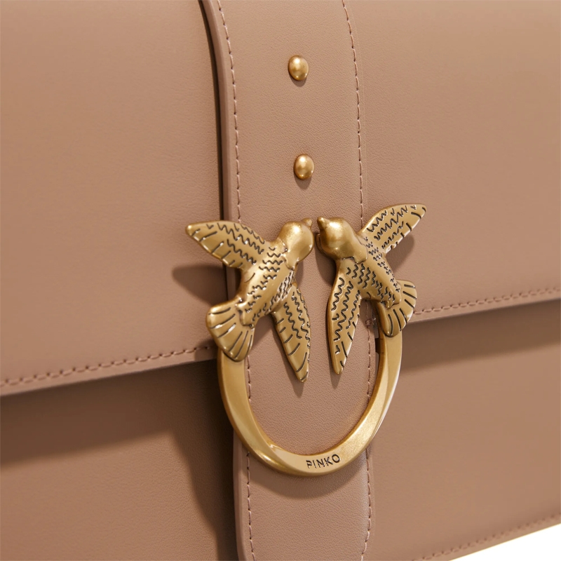Pinko Crossbody Bag Love One Classic Bag Brown(Image 9)