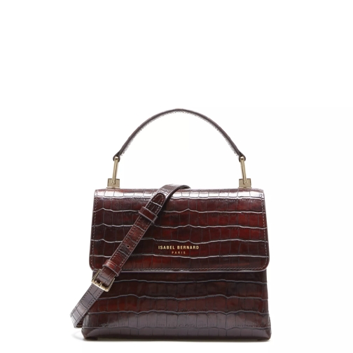 Isabel Bernard Isabel Bernard Femme Forte Heline Croco Braune Han Braun Satchel