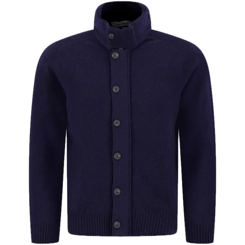 Gran Sasso Gilet Vest donkerblauw blau