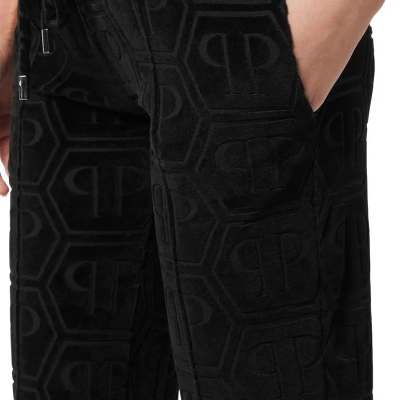 Philipp Plein Jogginghose Jogginghosen Monogram schwarz(Image 3)