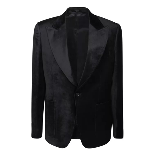 Lardini Single-Breasted Jacket Black 