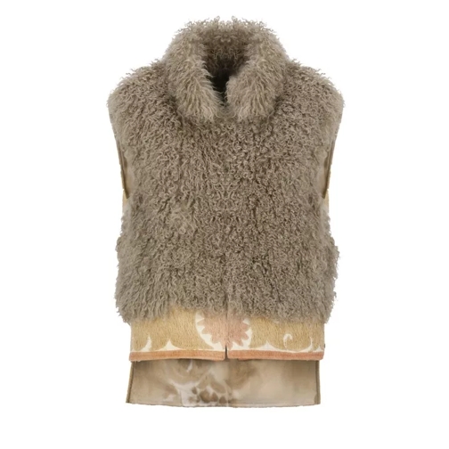 Dejamis Fur Vest Brown 