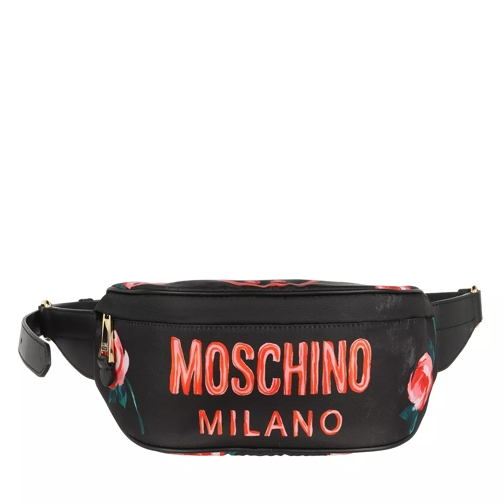 Moschino Crossbody Bum Bag Black Sac de ceinture